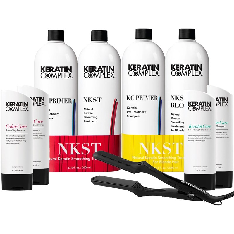 NKST Natural Keratin Smoothing Treatment System – Keratin Complex