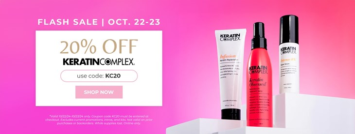 Keratin Complex Sale 10/22 - 10/23