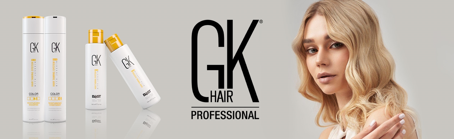 GK Hair Taming System Resistant & Balancing Shampoo & Moisturizing hotsell Conditioner