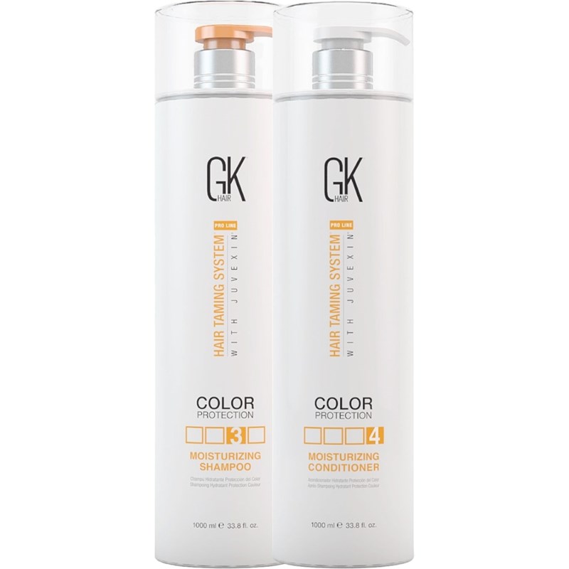 GK Hair Buy 1 Moisturizing Shampoo, Get 1 Moisturizing Conditioner at 50% OFF! 2 pc.
