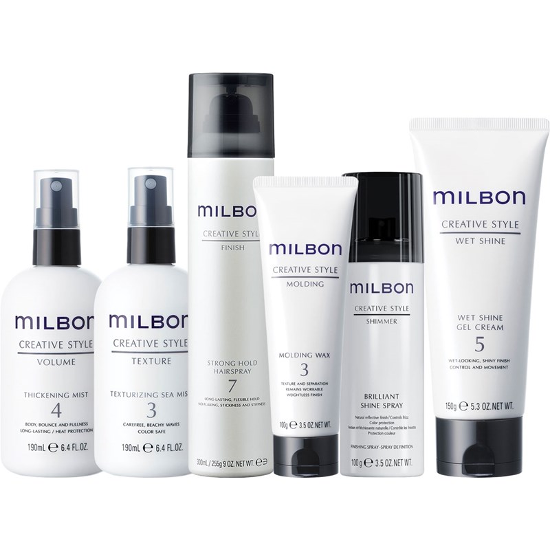 Milbon STYLING Complete Set 45 pc.