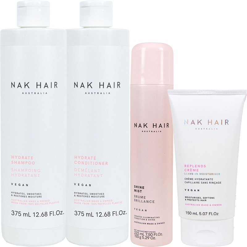 NAK Hair Hydrate Quad 4 pc.