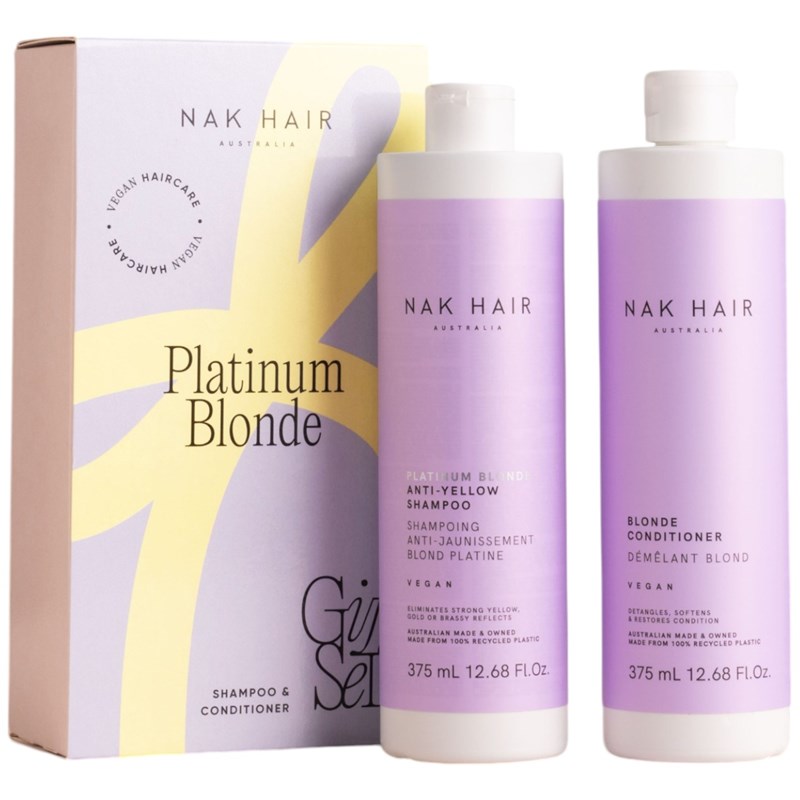 NAK Hair Platinum Blonde Duo 2 pc.