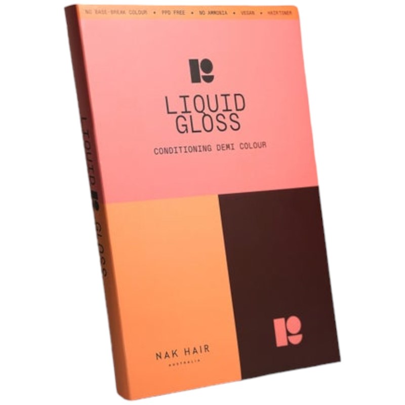 NAK Professional Liquid Gloss Color Chart 2024