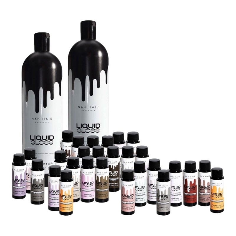 NAK Professional Liquid Gloss Collection Intro Offer 57 pc.