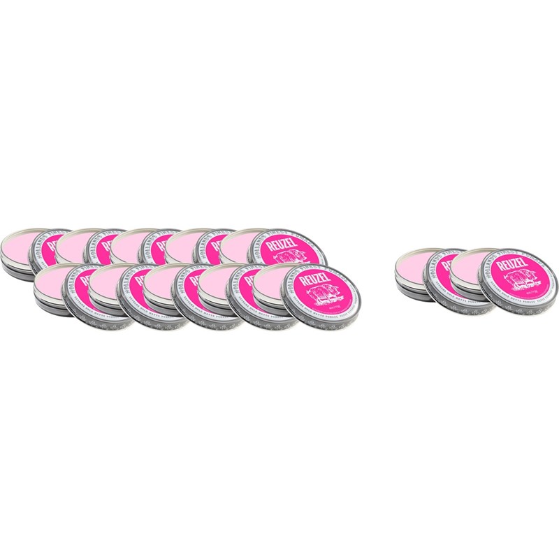 Reuzel Pink Extreme Hold Pomade Promo 13 pc.