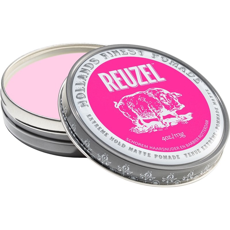 Reuzel Pink Extreme Matte Pomade 4 Fl. Oz.