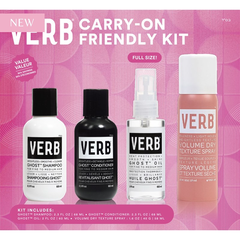 Verb Carry-On Friendly Kit 4 pc.